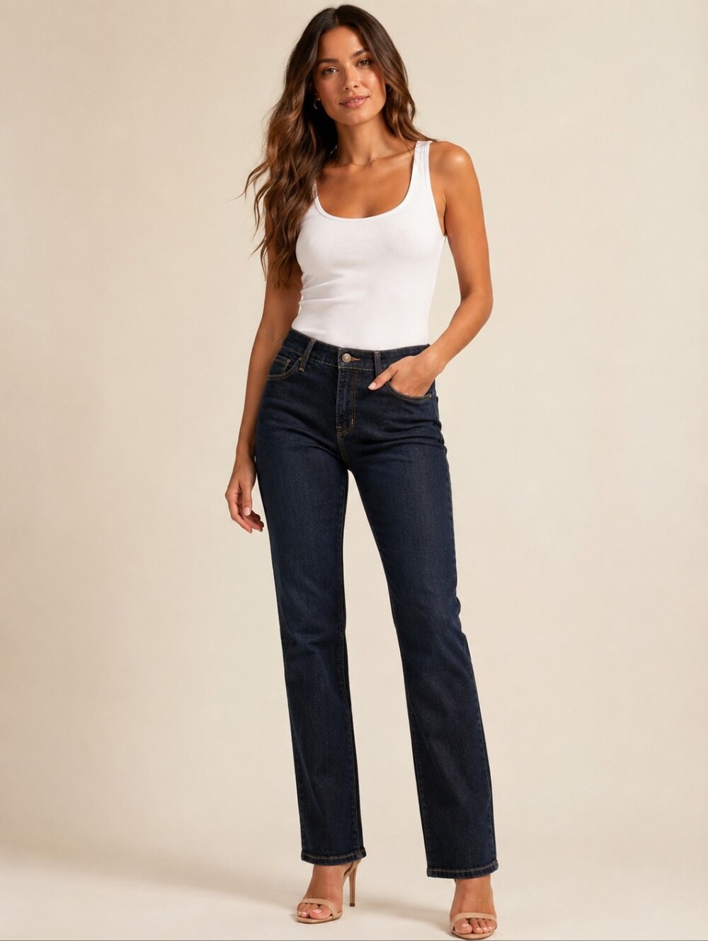 ❤ LEVI'S 525 PERFECT WAIST STRAIGHT SLIMMING JEANS, 8S (29 SHORT)